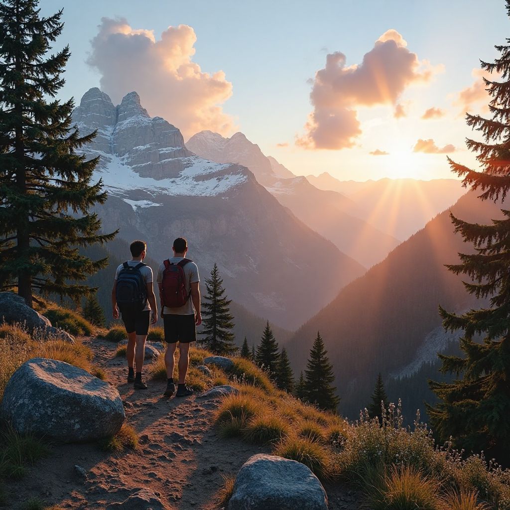 Mountain Sunrise Adventure